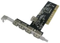 Card PCI to 4 USB