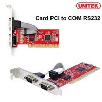 CARD PCI to COM 25 + 2 COM 9 EXPRESS UNITEK (Y-7508)