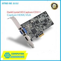 Card PCIe ghi hình siêu âm nội soi HDMI, VGA Avermedia DarkCrystal HD Capture CD311