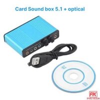 Card Sound box 5.1 chuyển đổi USB ra Audio 5.1 + Optical - Phụ Kiện Công Nghệ