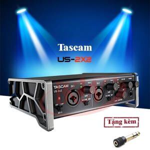 Card sound thu âm Tascam US 2x2