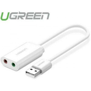 Card sound USB 2.0 to 3.5mm Ugreen 30801