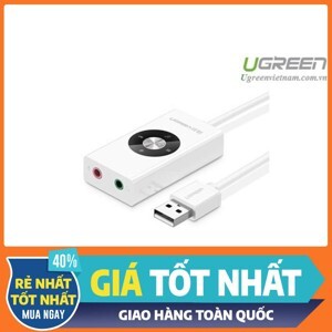 Card sound USB 2.0 to 3.5mm Ugreen UG-30448