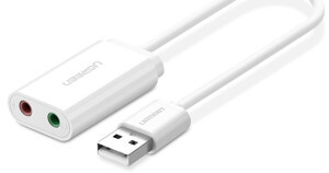 Card sound USB 2.0 to 3.5mm Ugreen 30143