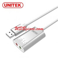 CARD USB RA SOUND (AUDIO +MIC) DAC 48KHZ 16BIT UNITEK Y-247A