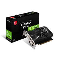 Card VGA MSI GeForce GT 1030 AERO ITX 4GD4 OC, 4GB DDR4, 1xHDMI, 1xDVI