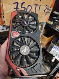 Card Vga Msi GTX 750Ti 2Gb Gaming 2 Fan