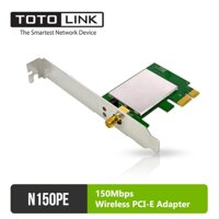 Card Wi-Fi PCI-E chuẩn N tốc độ 150Mbps Totolink N150PE