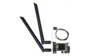 Card WIFI 6E Intel AX1675 khe PCI tích hợp Bluetooth 5.3 có tản nhiệt