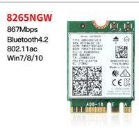 Card wifi 8265NGW băng tần kép - Intel® Wireless-AC 8265 (M.2/NGFF-2230)