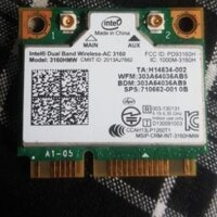 Card Wifi Không Dây Mini Pci-e Cho Intel 3160 3160hmw 802.11ac