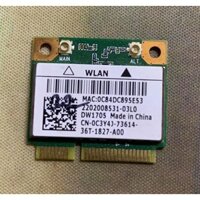 Card Wireless dùng cho laptop Dell DW1705 DW1701 DW1702 DW1703 DW1704