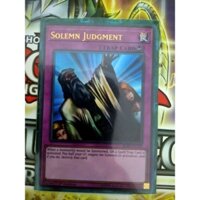 [Card-Yugioh] SOLEMN JUDGMENT / UltraRare