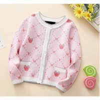 Cardigan hồng gấu TEENIE WEENIE