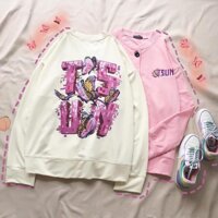 Cardigan in hình TSUN  cardigan unisex  áo khoác cardigan - Hồng