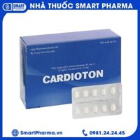 Cardioton trị thiểu năng tuần hoàn, thiếu máu ở tim (3 vỉ x 10 viên)
