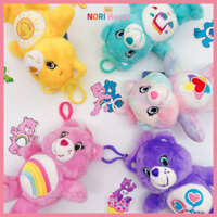 CareBear Móc Khóa Hình Gấu Nhồi Bông Care bears 14cm Dễ Thương