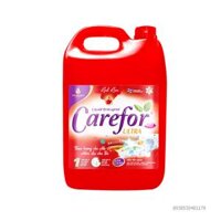 Carefor Nước Giặt Xả - Giặt 5L Màu Đỏ