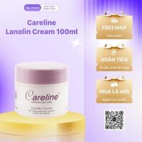 Careline Lanolin Cream 100ml Kem Dưỡng Da Mỡ Cừu