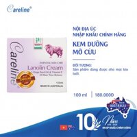 Careline Lanolin Cream - Kem dưỡng da mỡ cừu