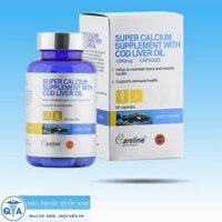 Careline Super Calcium Supplement With Cod Liver Oil (lọ 60 Viên)