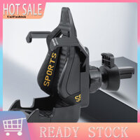 Carfashion  Giá đỡ điện thoại ô tô Giá đỡ điện thoại ổn định cho ô tô Giá đỡ điện thoại ghế đua ô tô chống rơi cho lỗ thông hơi gắn an toàn cho điện thoại thông minh trên đường va chạm Kẹp đa năng Desi