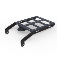 Cargo Rack Luggage Carrier Utility Rear Tail Holder Black Powdercoat fits: 93-16 Honda XR650L - Immix Racing - 100-001-black