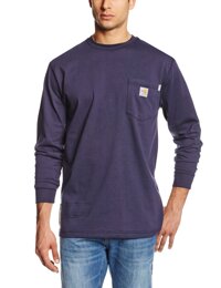 Carhartt Men's Flame Resistant Force Cotton Long Sleeve T-Shirt