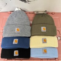 Carhartt Mũ Beanie Đơn giản Chất lượng cao Giải trí cho nam và nữ Mũ đan