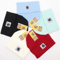Carhartt Mũ len Beanie Hip Hop Chất lượng cao Giữ ấm Phong cách đường phố Mũ len