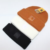 carhartt Mũ len họa tiết cổ điển dành cho nam và nữ Mũ len giải trí