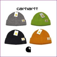Carhartt mũ len nam nữ có logo nhỏ mũ len thường ngày mũ len chất lượng cao mũ đẹp