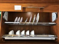 Cariny – Giá đựng bát đĩa inox sợi, lắp tủ trên DISIOLA GB29