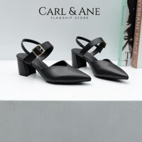 Carl & Ane - Giày cao gót bít mũi kiểu dáng Hàn Quốc màu nude _ CL018 -HC)*3