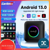 Carlinkit Tbox Ambient phiên bản cho xe điện Vinfast VF8, VFe34, VF9 chip Snapdragon 680(6225) ram 8GB, rom 128GB