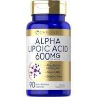 Carlyle Alpha Lipoic Acid 600mg Viên uống sáng da, chống lão hóa 90 viên
