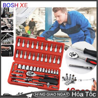 【Car&Motor】Bộ Dụng Cụ Sửa Chữa Đa Năng 46 Món – Dùng Cho Ô Tô, Xe Máy, Xe Đạp & Gia Đình