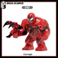 Carnage Marvel Nhân Vật Nhỏ Đồ Chơi Lắp Ráp Mô Hình Siêu Anh Hùng Venom X1767