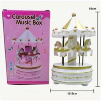 Carousel Music Box Platinum Carousel Musical Toys