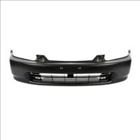CarPartsDepot, Front Bumper Facial Cover Primered Black Plastic, 352-20131-10-PM HO1000172 04711S01A00ZZ