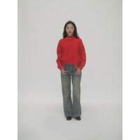 CARROT KNIT - Áo len kèm khăn quàng cổ Miyou (selected)