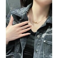 Cartier Vòng Cổ Ánh Sáng Sang Trọng Tinh Tế Vòng Cổ Nữ Thép Titan Không Gây Dị Ứng Vòng Cổ Kinh Doanh Bữa Tối Xương Đòn Dây Chuyền Cho Bạn Gái Valentine