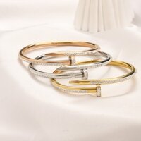 Cartier Vòng Tay Ánh Sáng Sang Trọng Tinh Tế Vòng Tay Nữ Thép Titan Không Gây Dị Ứng Vòng Tay Kinh Doanh Bữa Tối Vòng Tay Cho Bạn Gái Ngày Lễ Tình Nhân Tana