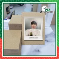 Carton 100 tấm A7 10.5cm x 7.5cm, 3 lớp làm bìa sổ tay, sổ note, gói card thần tượng, đồ handmade