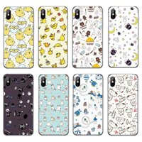 Cartoon Case For iPhone 5 5s SE 6 6S 7 8 Plus X XS Cute Back Cover Soft TPU Silicone Casing