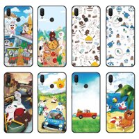 Cartoon TPU Case For Huawei Nova 3 / Nova 3i / P20 Pro Lite Cute Rabbit Back Cover Soft Silicone Casing