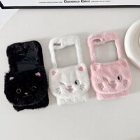 Cartton Ốp Điện Thoại Họa Tiết Mèo Bông Chống Sốc Cho samsung galaxy z flip 5