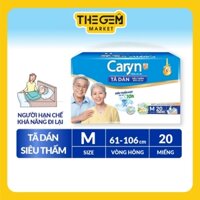Caryn Tã dán Siêu thấm bảo vệ da M20/L20 miếng cho người hạn chế khả năng đi lại