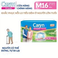 Caryn Tã Quần M16 Mỏng Nhẹ Dành Cho Người Có Thể Đứng, Tự Đi Lại