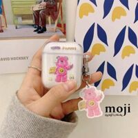Case airpods 1/2 Baby bear flower more sweet
